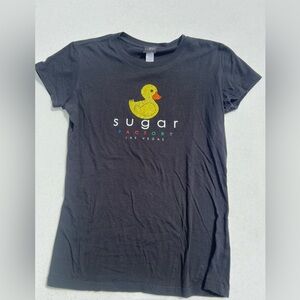 Vintage Sugar Factory Las Vegas Rhinestone Top